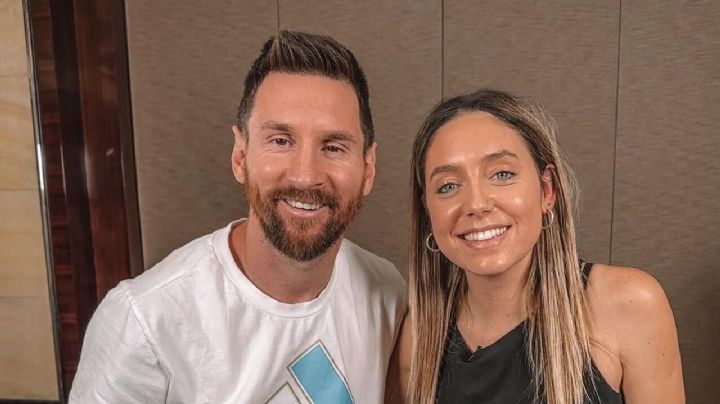 Lionel Messi metió la gambeta y se escapó de Sofi Martínez