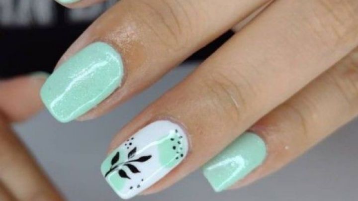 Nail Art: 5 ideas de uñas en menta y blanco que darán iluminación a tus manos