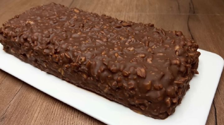 Si te gusta el maní con chocolate te vas a enamorar de esta receta fácil y sin horno