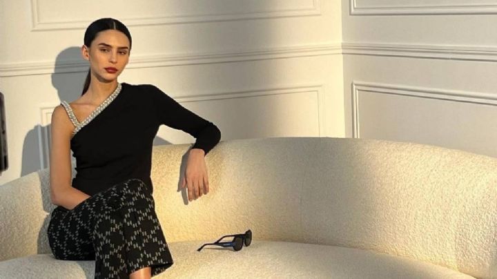 Juanita Tinelli arrasó en la pasarela del Paris Fashion Week para La Métamorphose