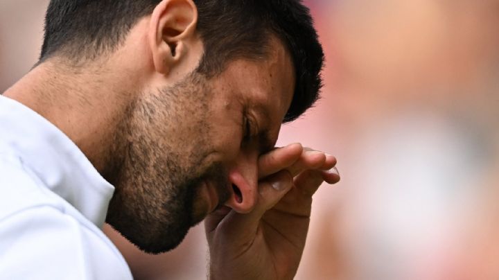 Las lágrimas de Novak Djokovic tras la final perdida en Wimbledon