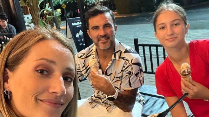 Micaela Viciconte compartió el inicio de las vacaciones familiares con Indiana Cubero