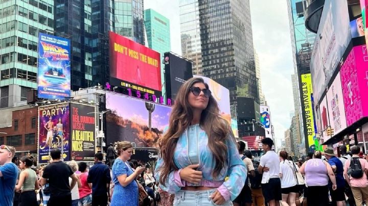 Loly Antoniale fue vista en New York con su amor incondicional