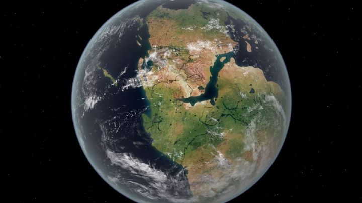 Una IA muestra como se verá el planeta Tierra cuando los continentes vuelvan a unirse