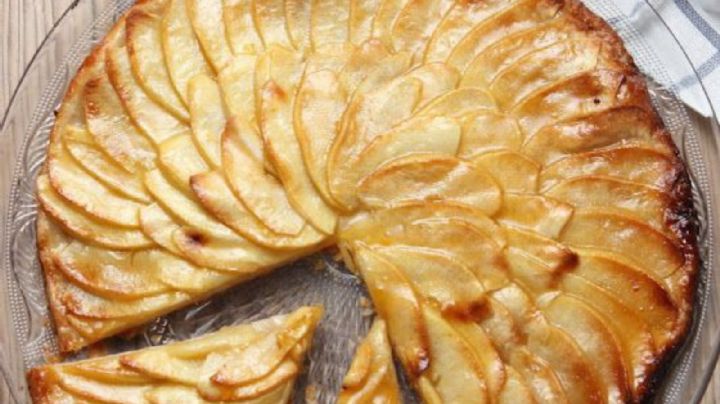 Esta es la receta más simple de tarta de manzana que puedes preparar