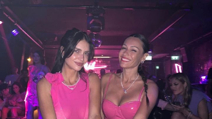 Pampita y Zaira Nara compartieron looks en una alocada pink party en Bangkok