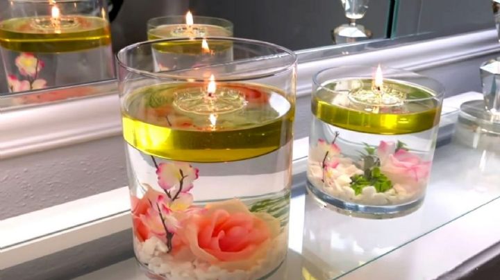 Crea una decorativa vela infinita con esta simple idea de manualidades