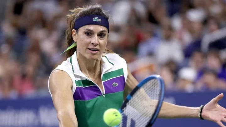 Gabriela Sabatini volvió a deslumbrar en el US Open