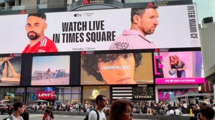 El día que Lionel Messi conmovió Times Square