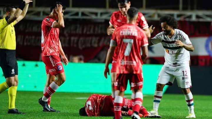 Hasta Cristiano Ronaldo reaccionó a la aterradora lesión que sufrió Luciano Sánchez