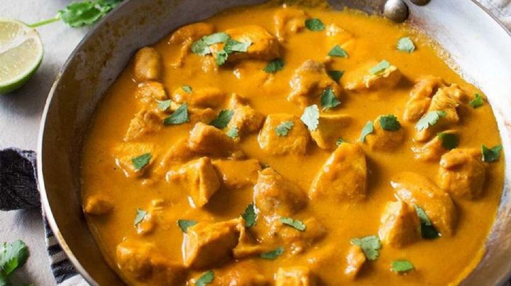 Pollo al curry, una receta perfecta para disfrutar en la cena