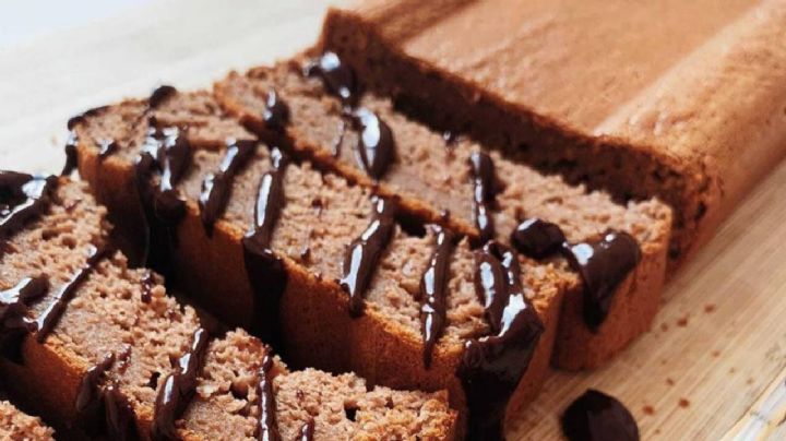 Budín de Batata bañado en chocolate, una receta fácil, deliciosa y saludable