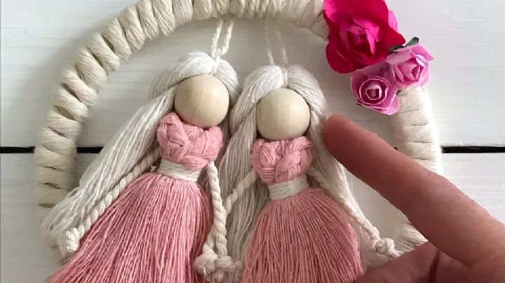 Manualidades: Cómo hacer una muñeca de forma fácil y económica con macramé