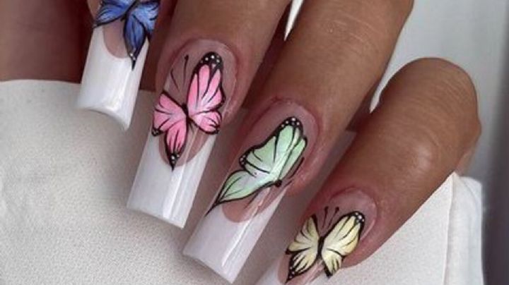 Butterfly nails, 3 diseños de uñas con mariposas simples que vas a querer llevar esta primavera