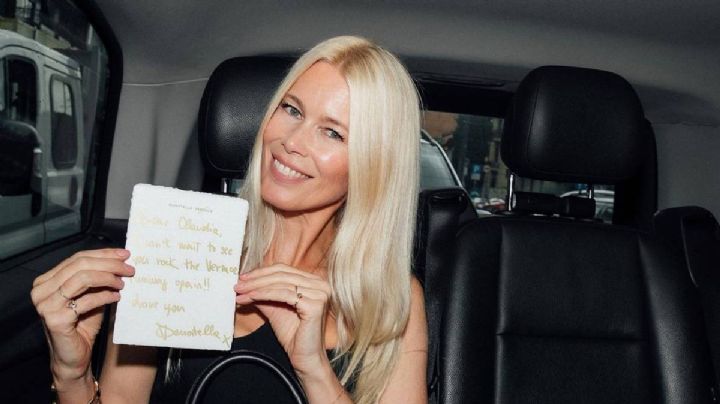 El gran regreso de Claudia Schiffer a las pasarelas del mundo