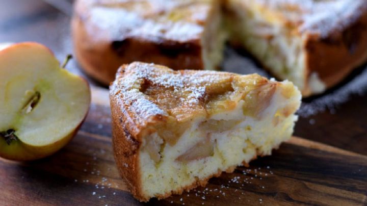 Scharlotka, la receta del pastel ruso de manzana sin grasa, sin lácteos y sin levadura