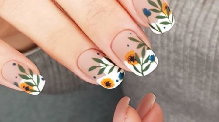 Botanic nails, los diseños de uñas perfectos para llevar la naturaleza en nuestras manos