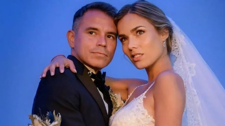 El romántico álbum de fotos de la boda de Javier Saviola y Romanela Amato