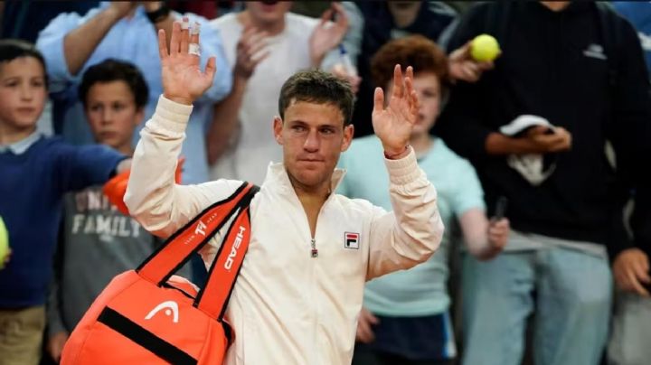 La emotiva despedida de Diego Schwartzman de Roland Garros