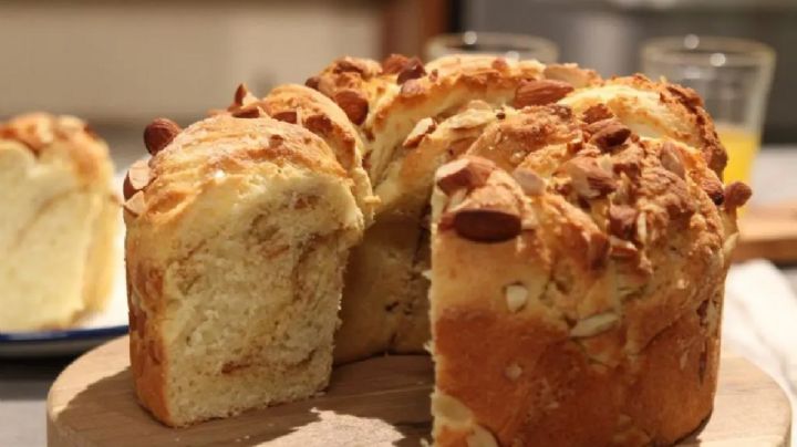 Celebra la hora del té con una irresistible rosca de almendras, una receta sin gluten y sin manteca