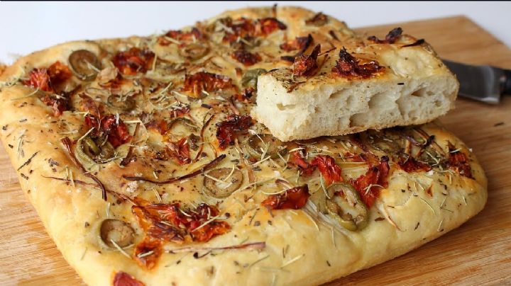 Focaccia: la receta para un pan esponjoso y delicioso