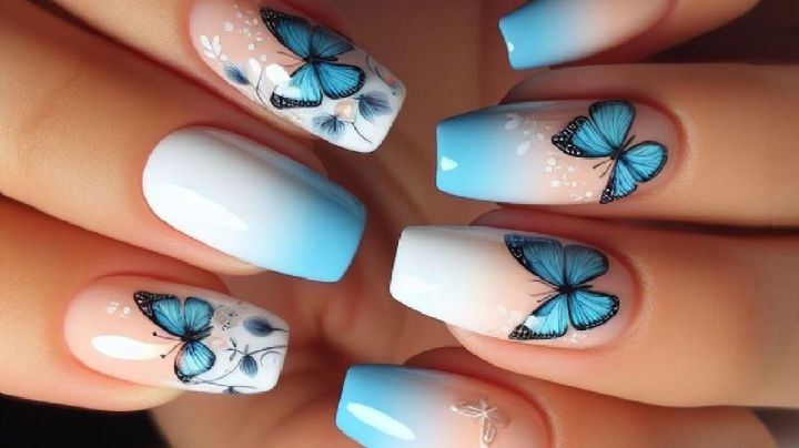 Butterfly Nails: Las uñas con mariposas que siempre son tendencia