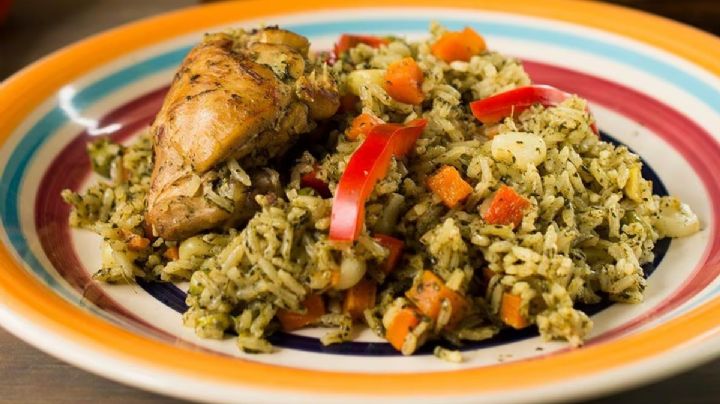 Arroz con pollo, una clásica receta peruana