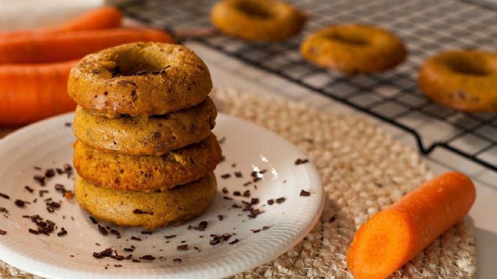 Donuts de zanahoria y avena: Una receta idea para disfrutar de un bocado saludable y delicioso