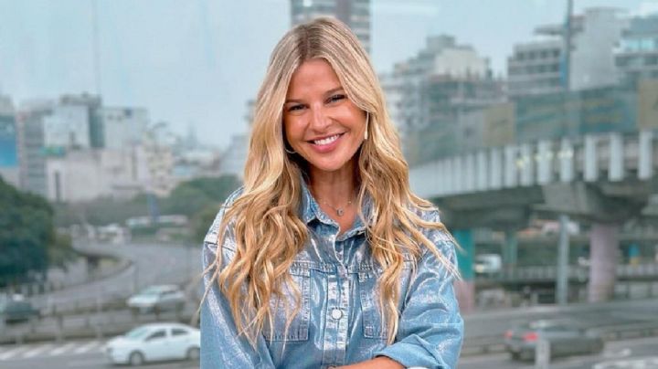 Marina Señuk aprovechó el vivo del noticiero y anunció su feliz embarazo