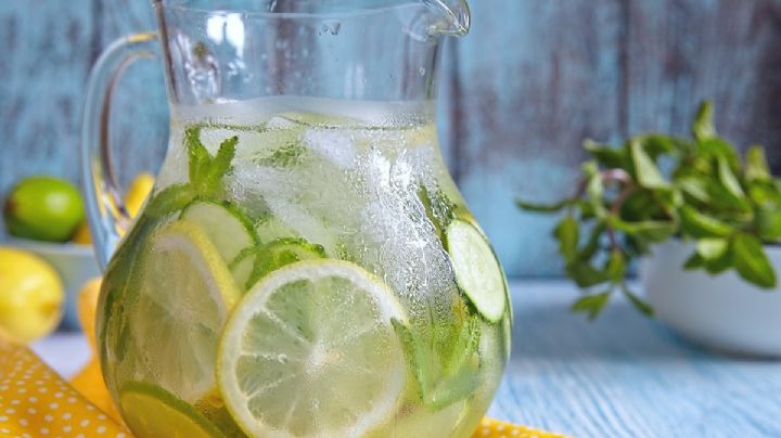 Limonada de menta con jengibre: refrescante y saludable