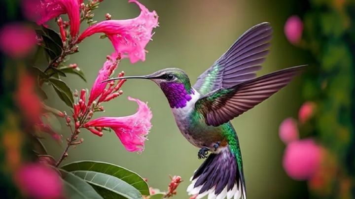 Convierte tu jardín en un paraíso: Las plantas y flores que más atraen a los colibríes