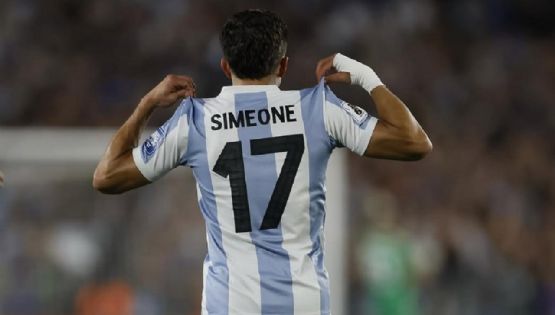 Giuliano Simeone marcó su primer gol con la Selección Argentina e hizo historia
