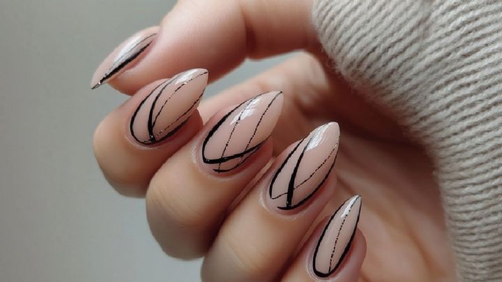 Uñas abstractas: La tendencia vanguardista que te hará brillar