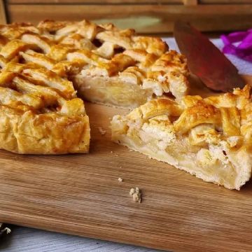Tarta de manzana: un postre celestial para deleitar el paladar