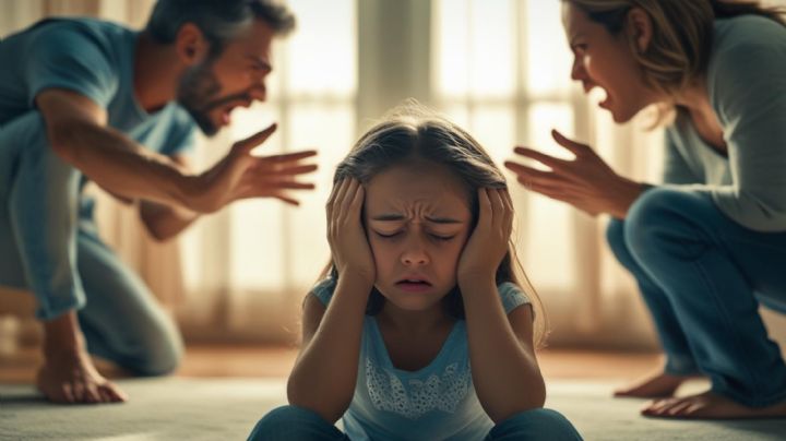 Cuando el  amor se rompe que los niños no sean las piezas quebradas