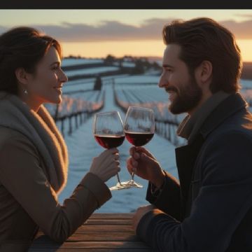 Vino, Fuego y Romance: Tu Escape Invernal en los Viñedos