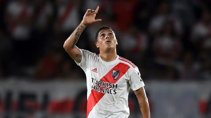 ¡Juanfer vuelve a vestir la banda! River lo recibe con los brazos abiertos