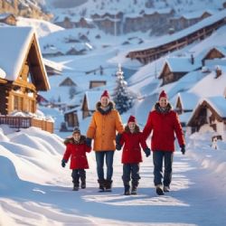 Nieve, Paz y Encanto Familiar en las Vacaciones Andinas