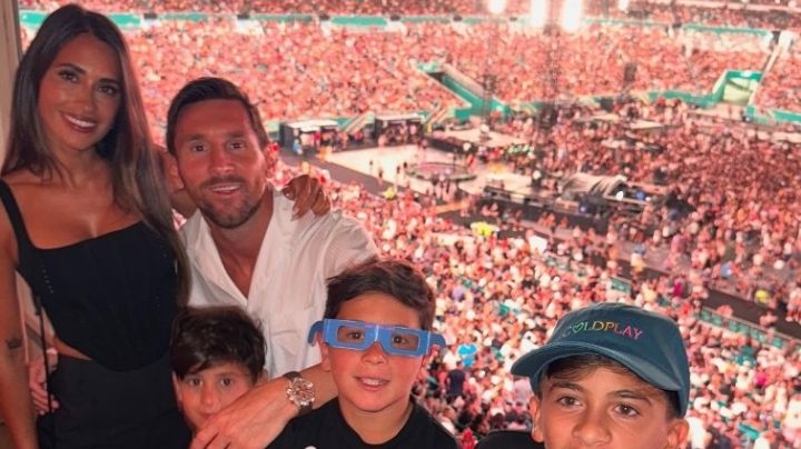 Messi y Antonela en el show de Coldplay: amor, familia y fidelidad que se hicieron virales