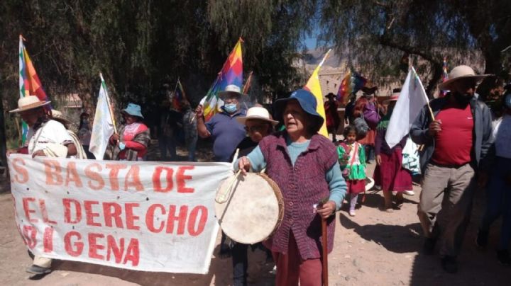 Jujuy: tras 9 días de marcha, comunidades originarias llegaron a San Salvador