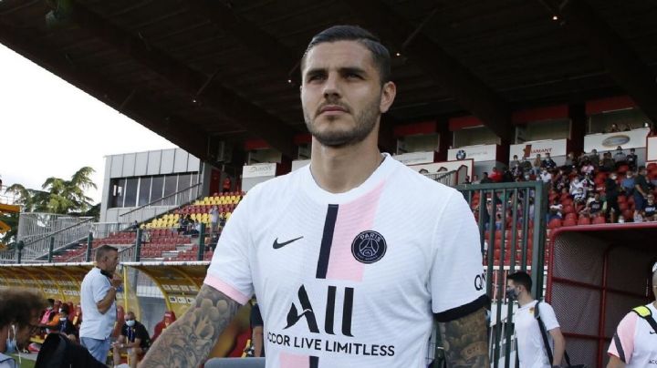 Icardi fue convocado por el PSG para el partido contra el Leipzig por la Champions