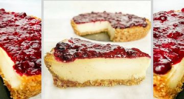 Cheesecake Vegano fresco, saludable y delicioso