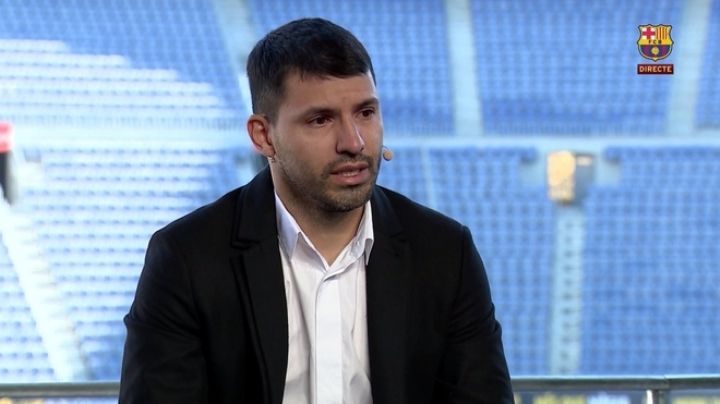 Kun Agüero se retiro