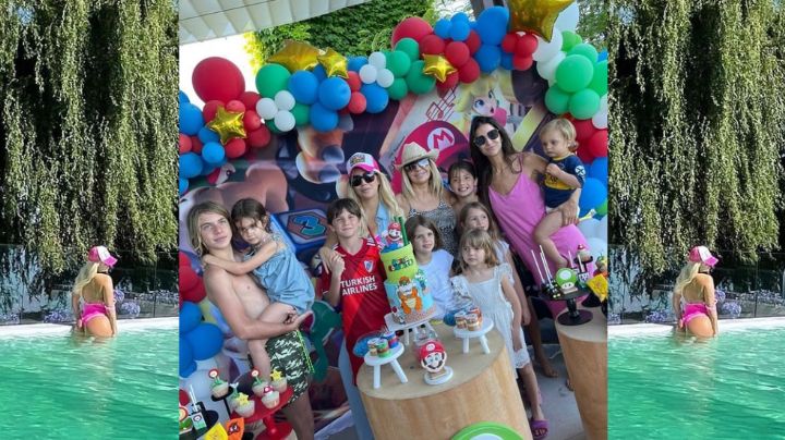 Wanda Nara celebró el cumpleaños de su hijo Constantino en Nordelta