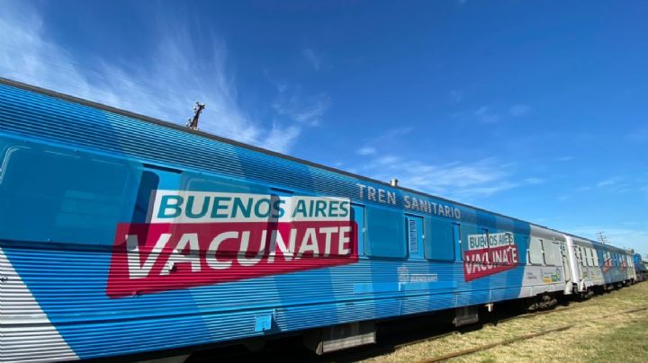 Exitoso operativo del Tren Sanitario en el recorrido por el sur de Buenos Aires