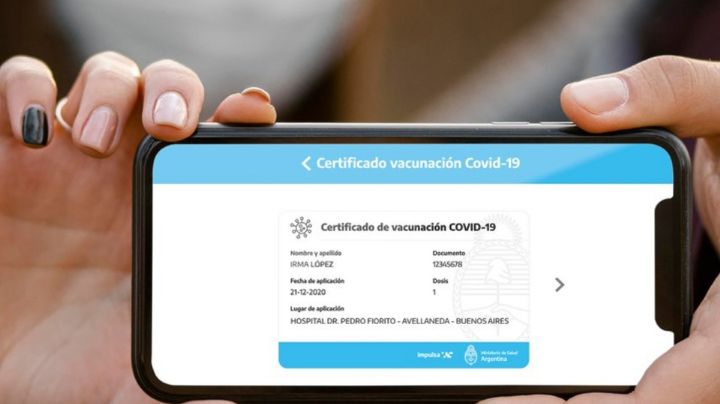 CORONAVIRUS: más de 7 millones de personas ya tienen el certificado