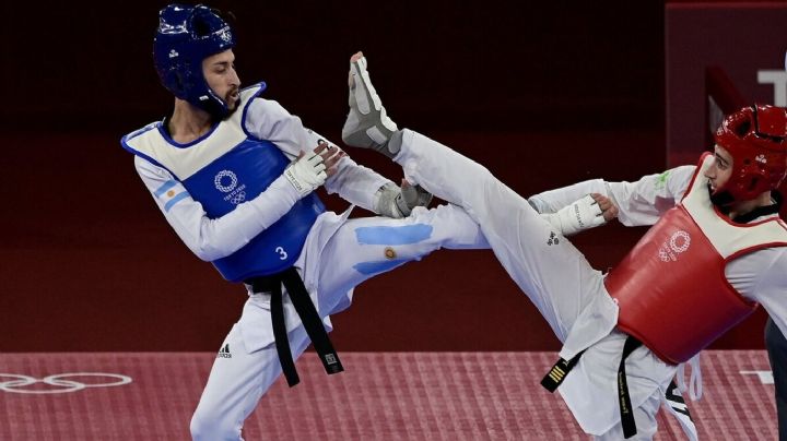 Lucas Guzmán: el taekwondista que sorprendió en la primera jornada de los JJ.OO.