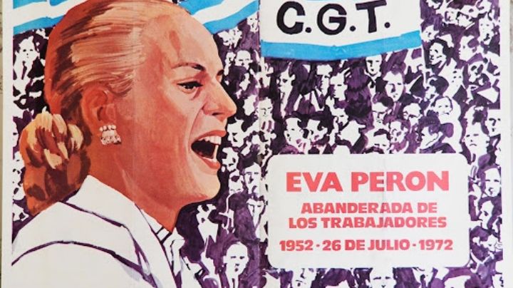 Eva Perón inmortal: convocan a una misa en un nuevo aniversario de su fallecimiento
