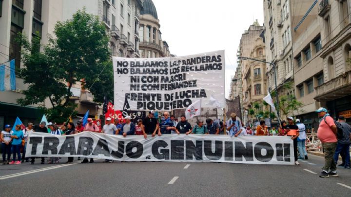 Jornada nacional de lucha de la Unidad Piquetera: reclaman por aumentos en el salario mínimo