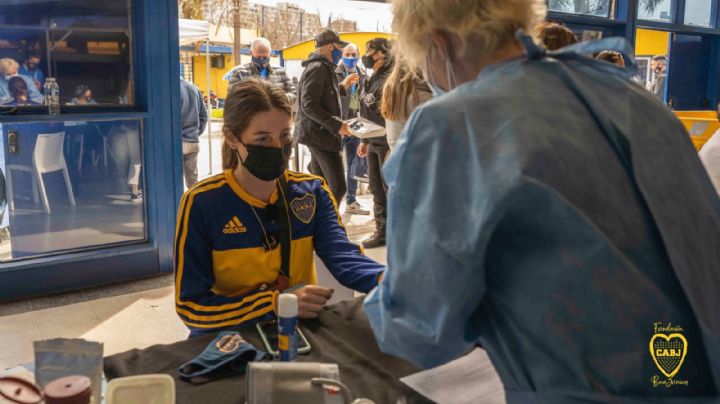 La Fundación Boca Juniors convocó a donar sangre azul y oro